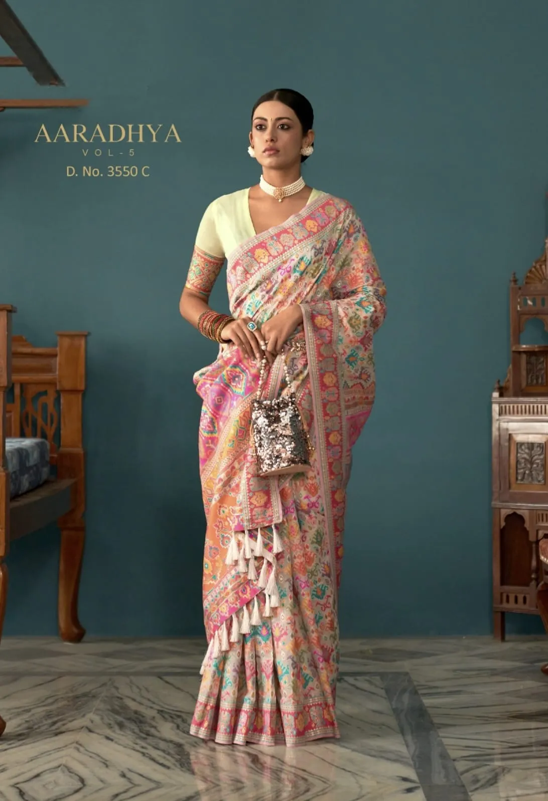AARADHYA VOL 5 BY MANJULA PASHMINA SAREES
