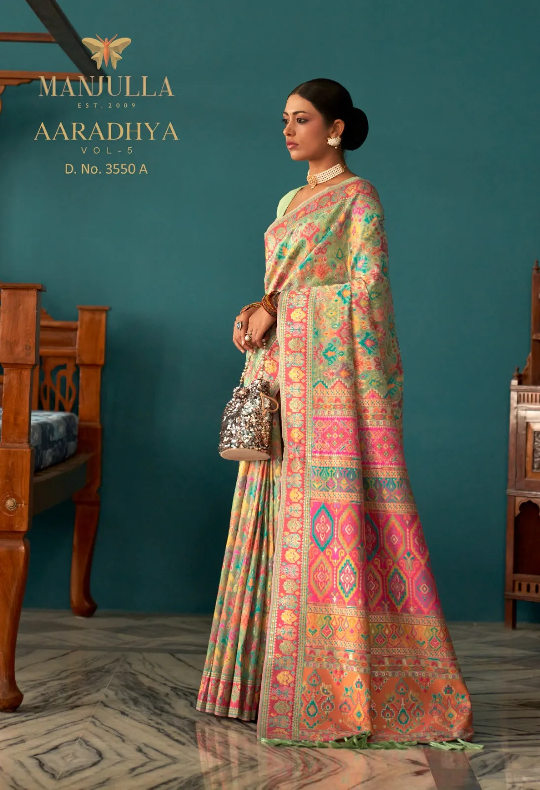 AARADHYA VOL 5 BY MANJULA PASHMINA SAREES