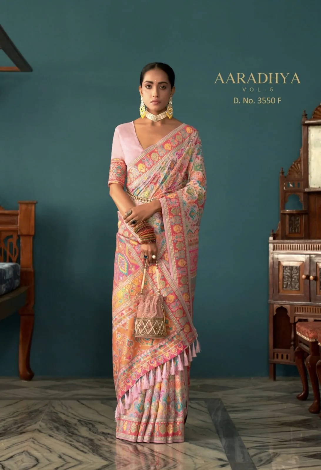 AARADHYA VOL 5 BY MANJULA PASHMINA SAREES