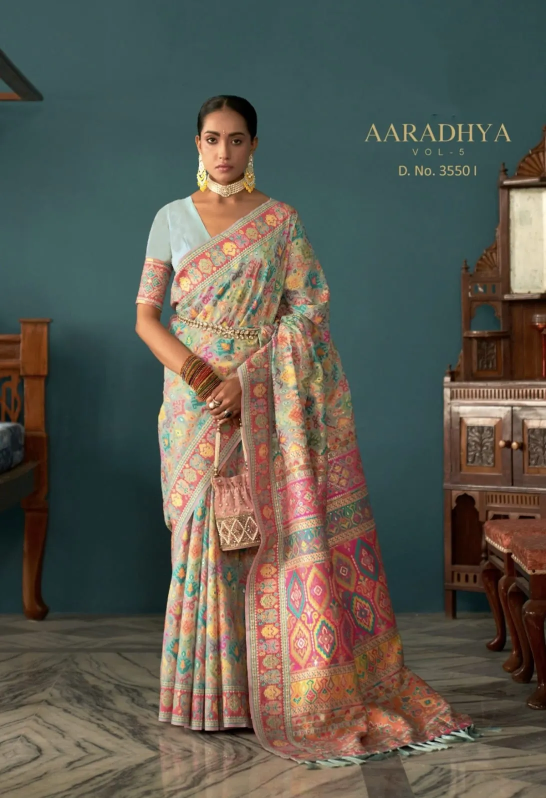 AARADHYA VOL 5 BY MANJULA PASHMINA SAREES