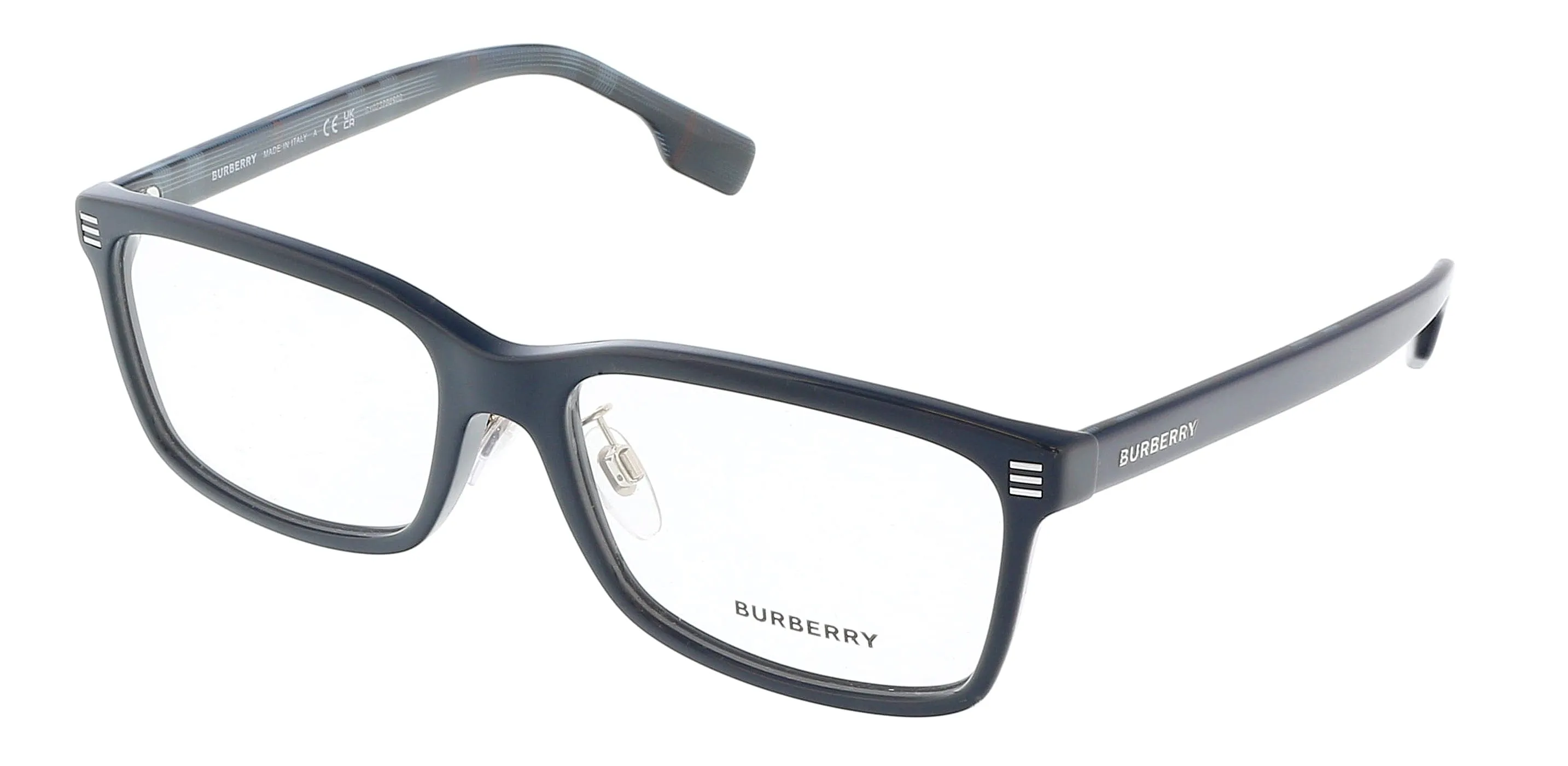 Burberry 0BE2352F 3988 Foster Rectangular Full Rim Navy Blue Optical Frames