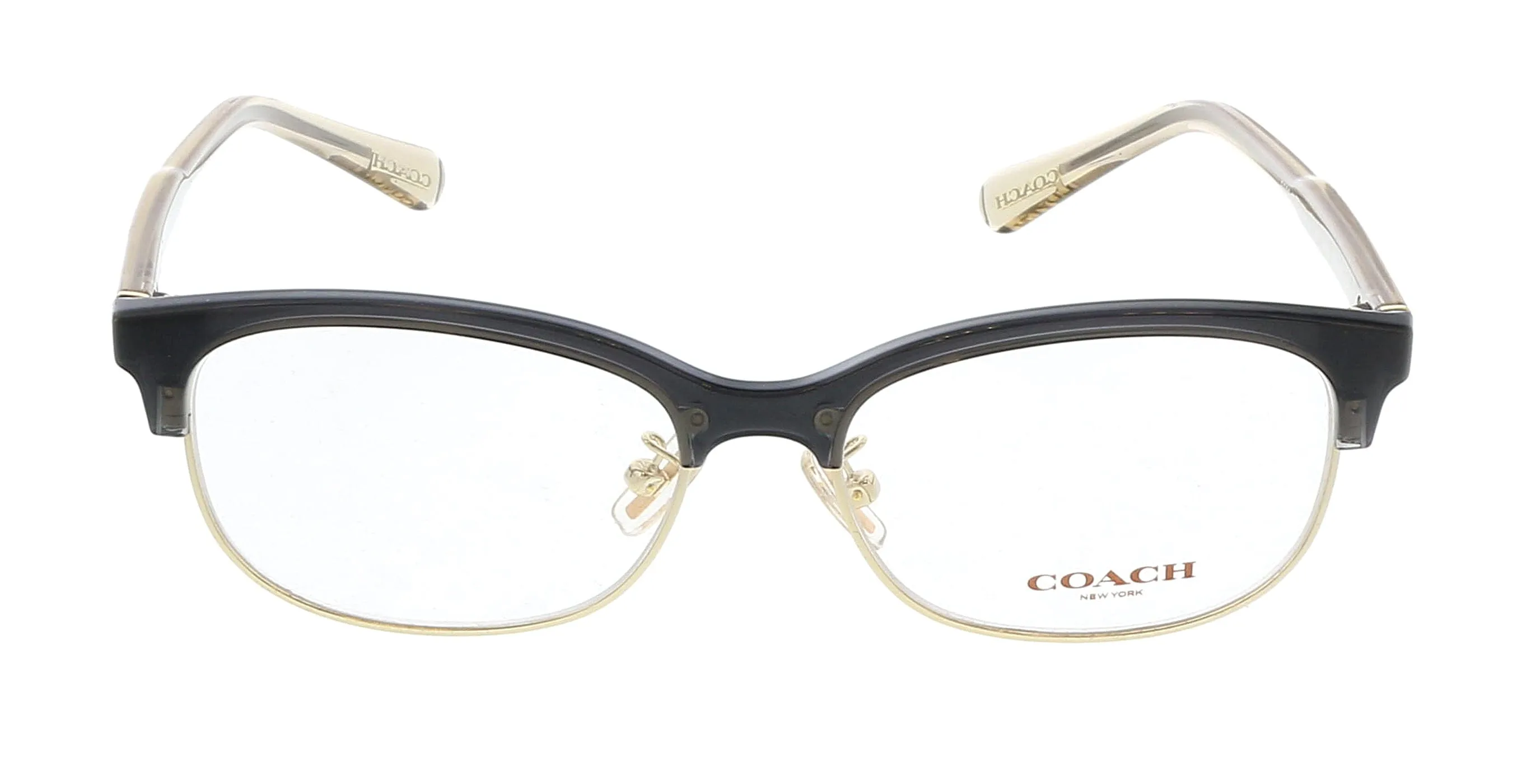 Coach HC6144 5566 Black/ Gold Rectangle Optical Frames