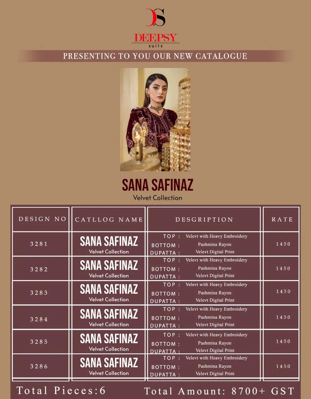 Deepsy Sana Safinaz Velvet Collection Salwar Suit (1450x06)