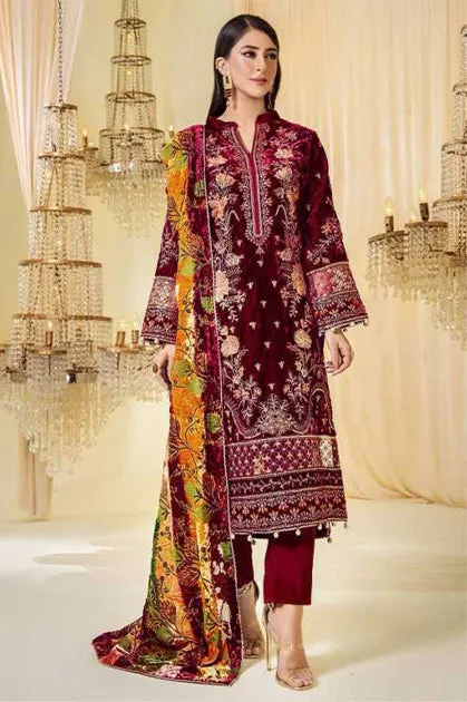 Deepsy Sana Safinaz Velvet Collection Salwar Suit (1450x06)