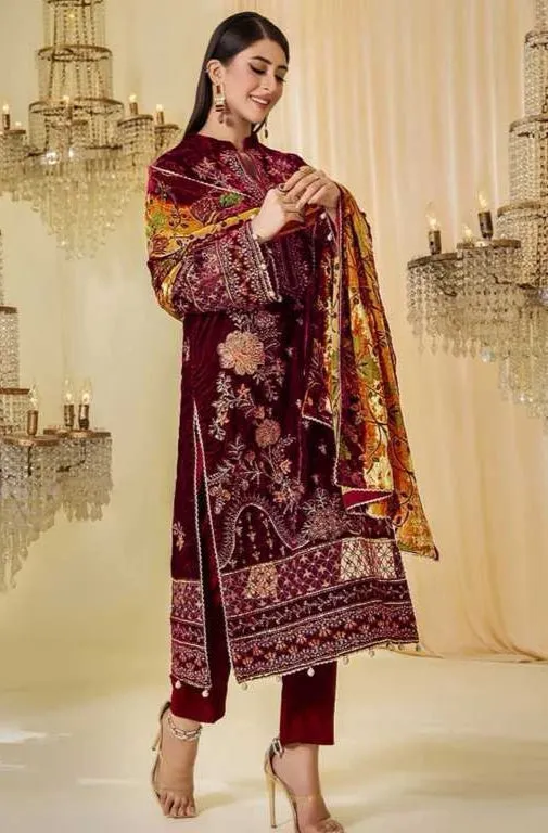Deepsy Sana Safinaz Velvet Collection Salwar Suit (1450x06)
