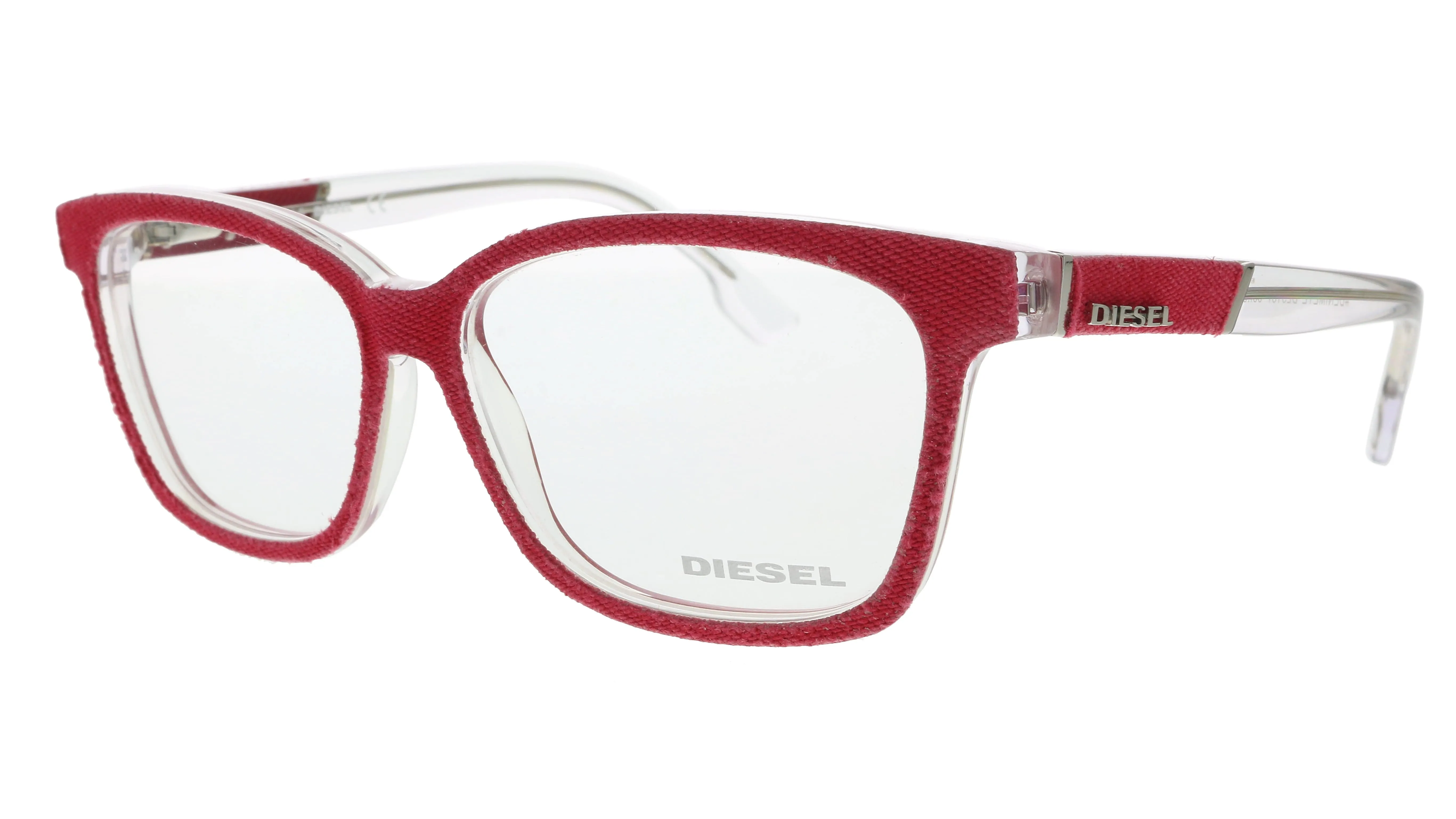 Diesel DL5137 068 Red Rectangle Optical Frames