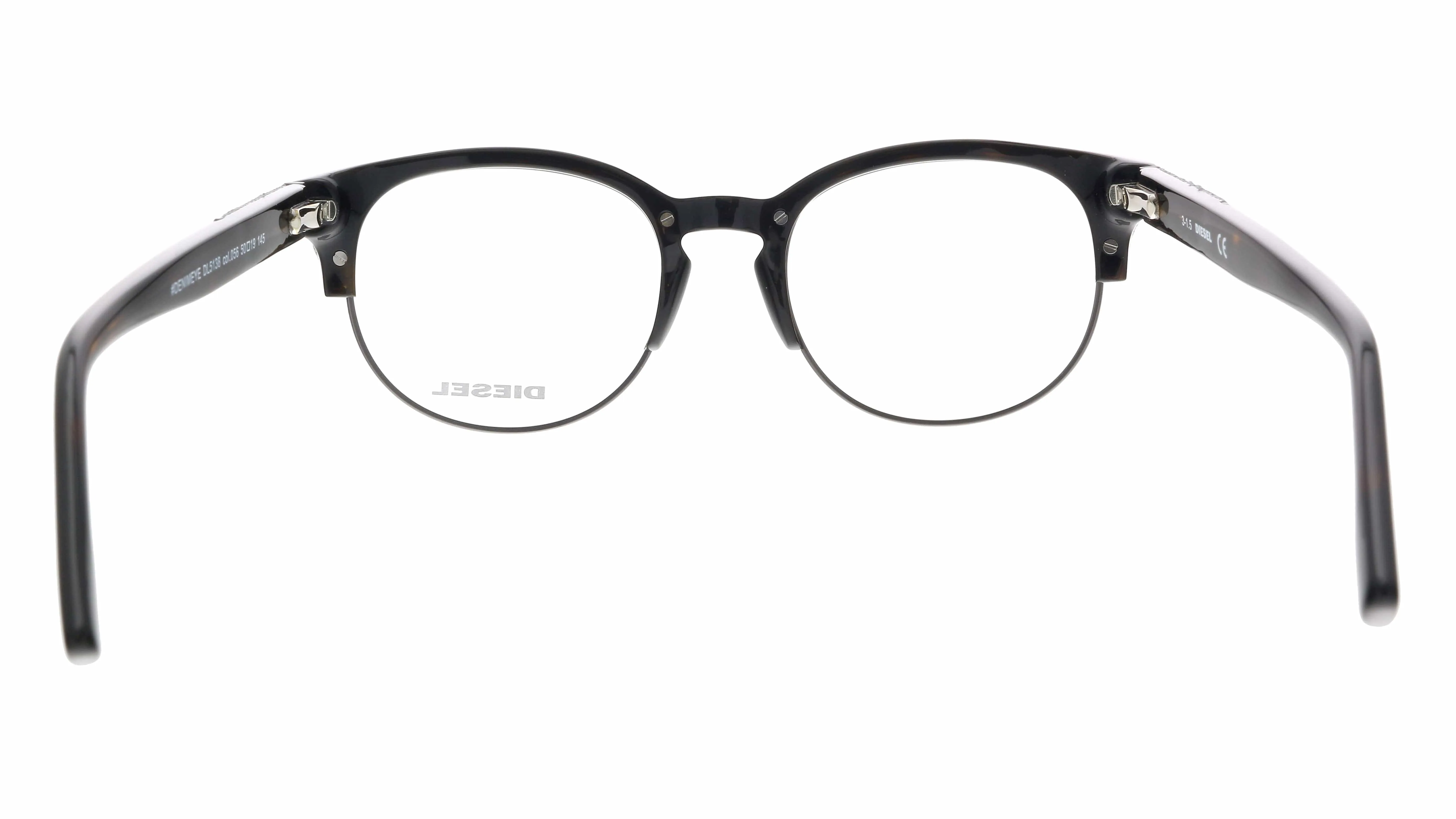 Diesel DL5138 056 Grey Rectangle Optical Frames