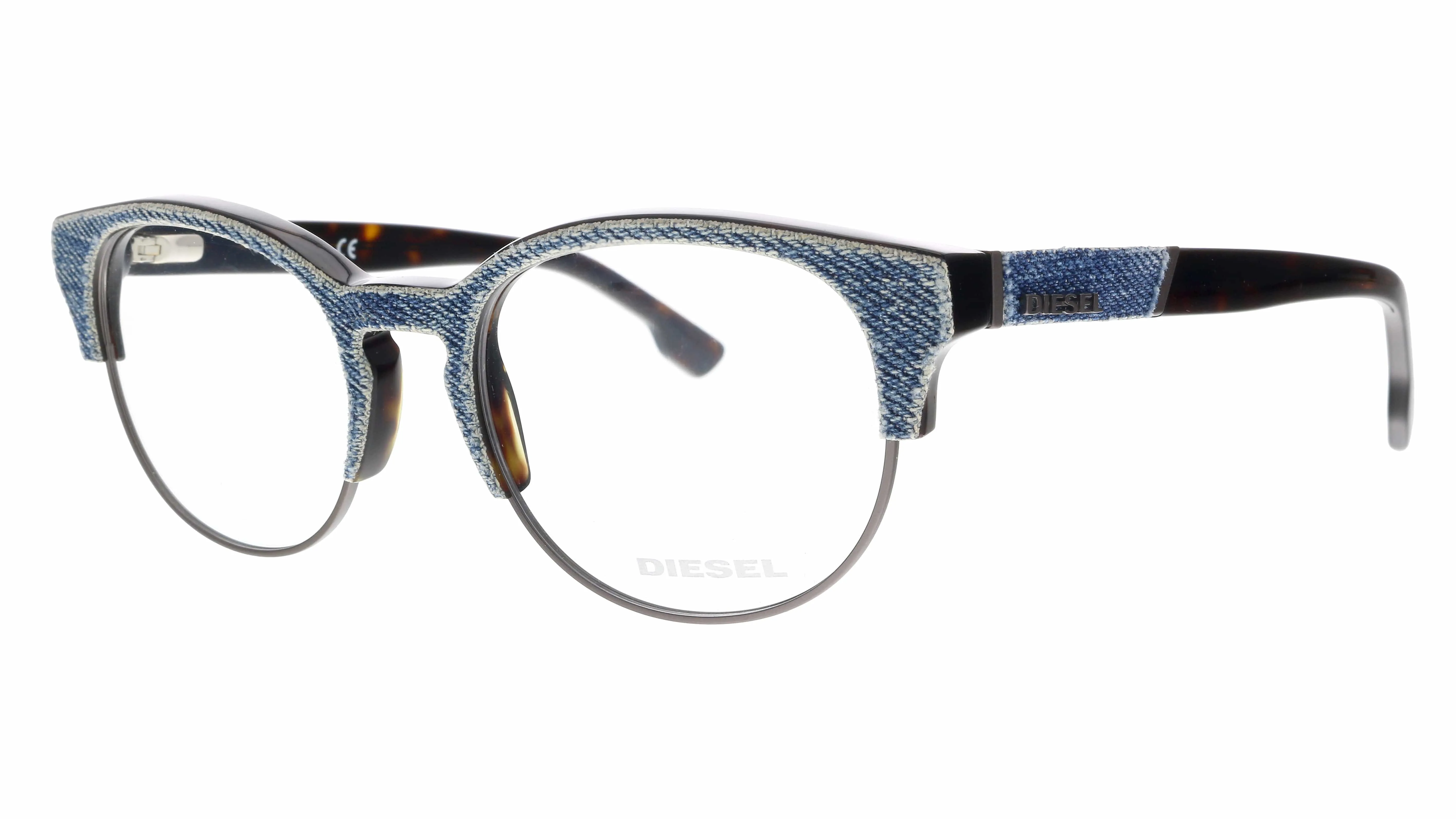 Diesel DL5138 056 Grey Rectangle Optical Frames