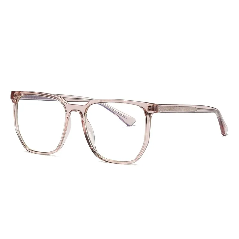 Gmei Unisex Full Rim TR 90 Titanium Square Frame Eyeglasses 2034