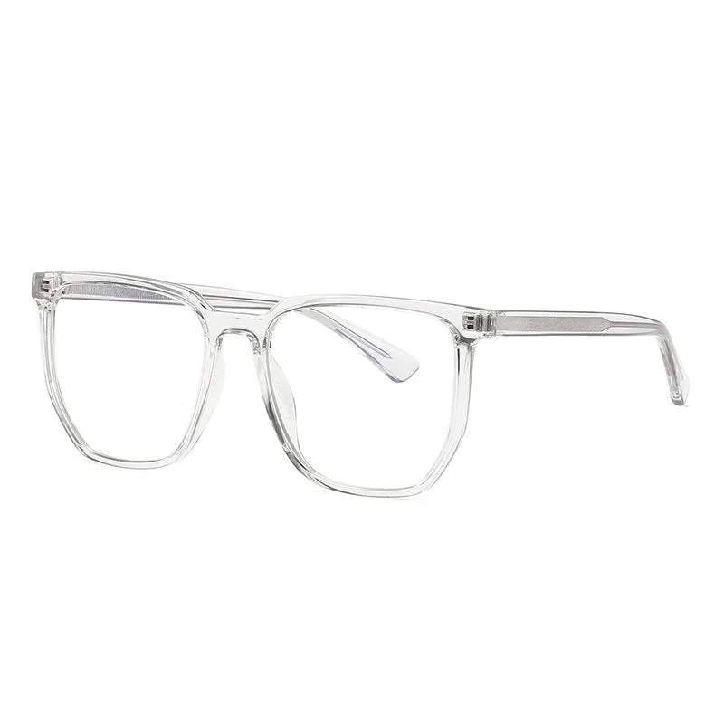 Gmei Unisex Full Rim TR 90 Titanium Square Frame Eyeglasses 2034