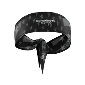 GS Sports Tied Headband - Blackout America