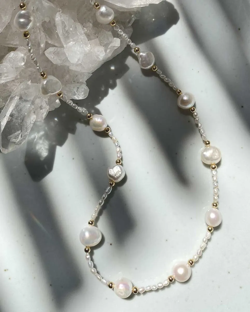 Ocean Treasure Pearl Necklace