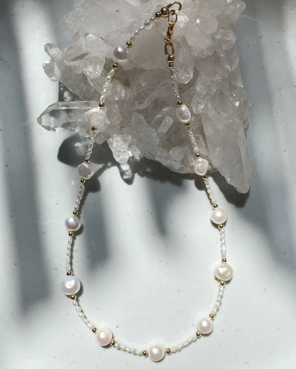 Ocean Treasure Pearl Necklace
