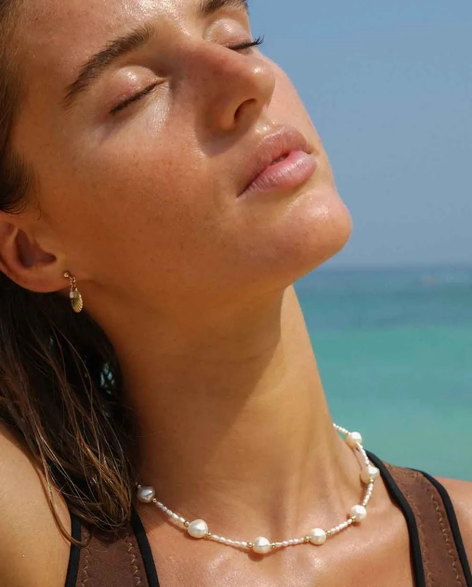 Ocean Treasure Pearl Necklace