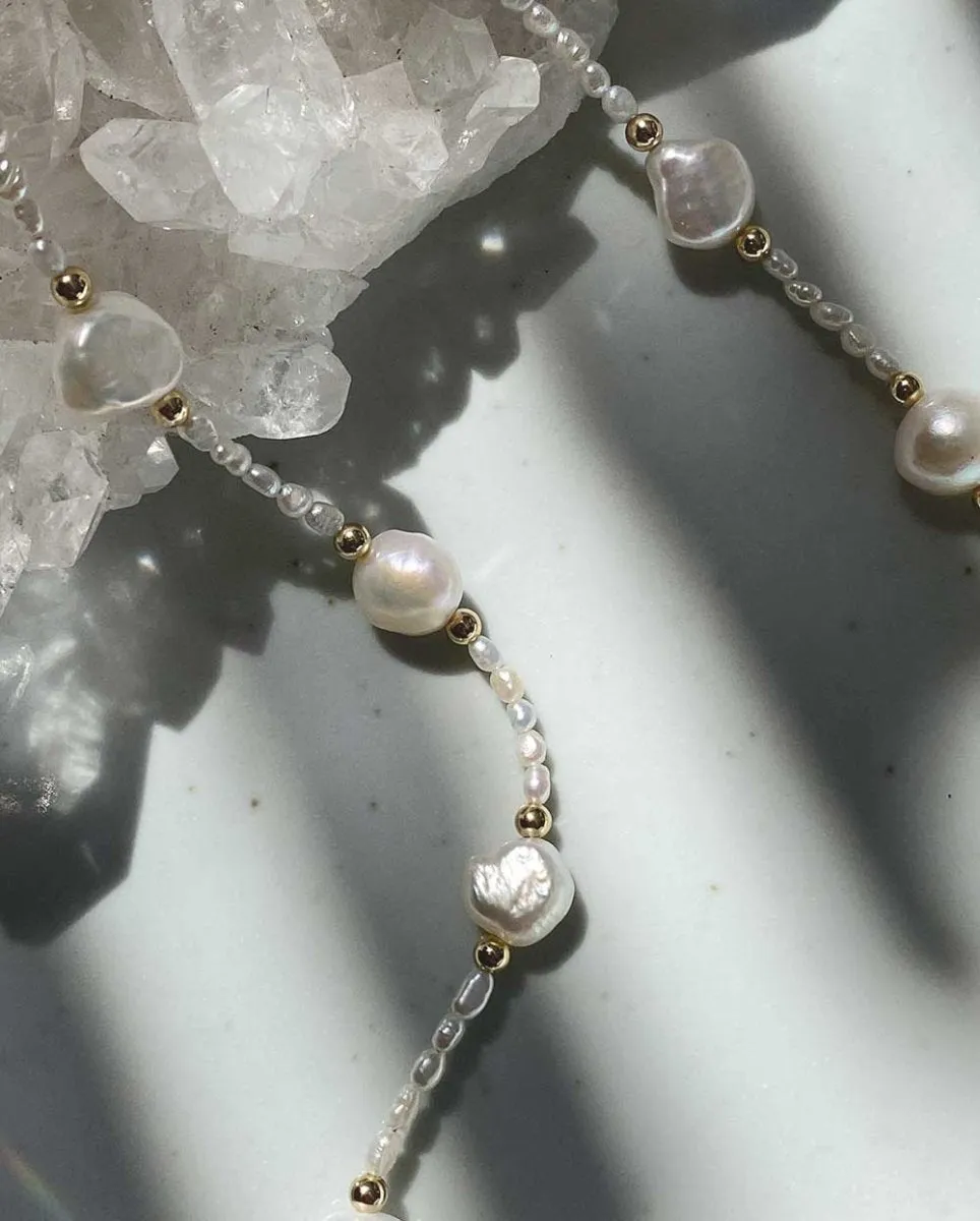 Ocean Treasure Pearl Necklace