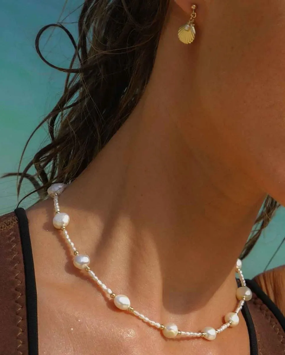 Ocean Treasure Pearl Necklace