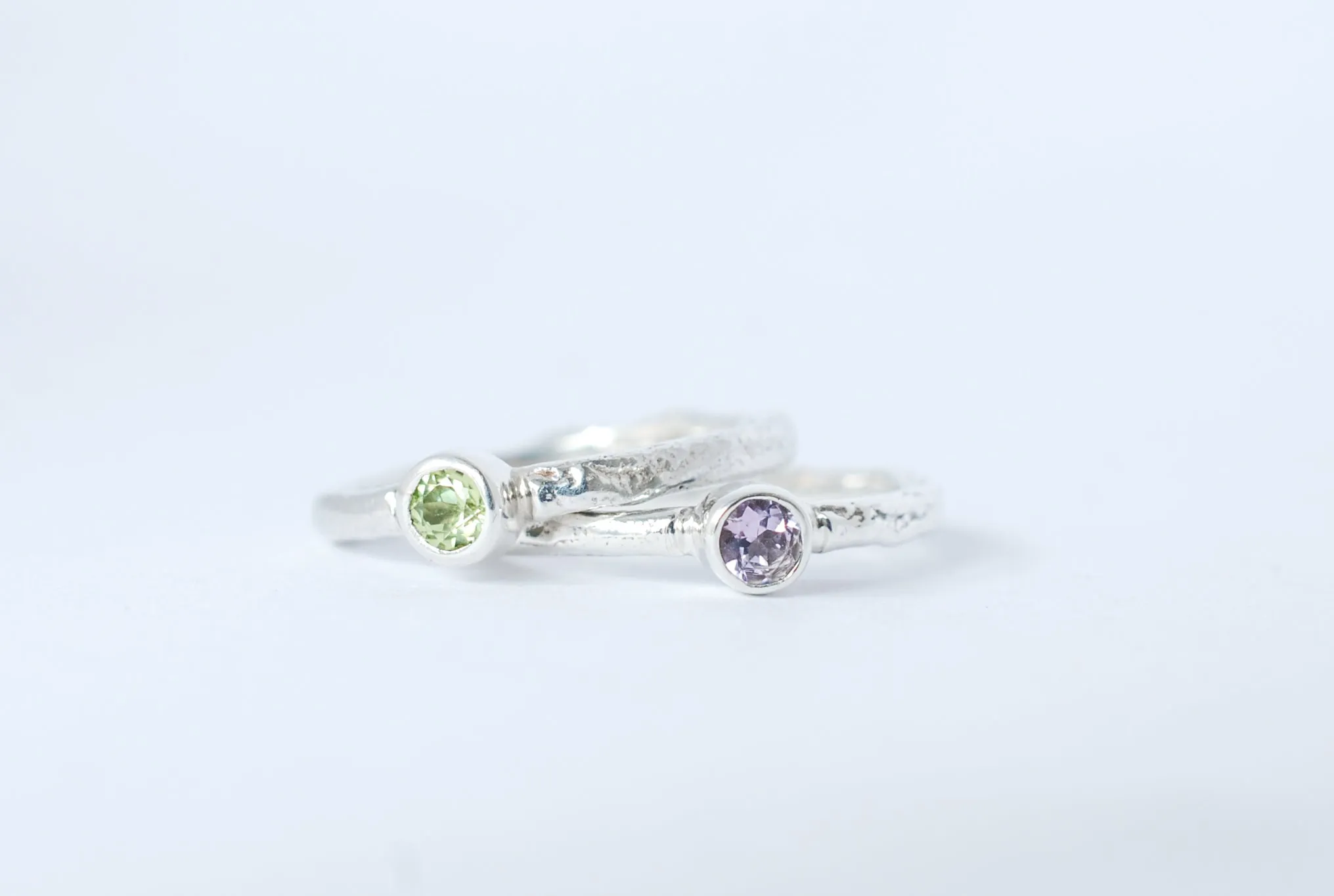 Silver ring Stacks "Cool Sis"