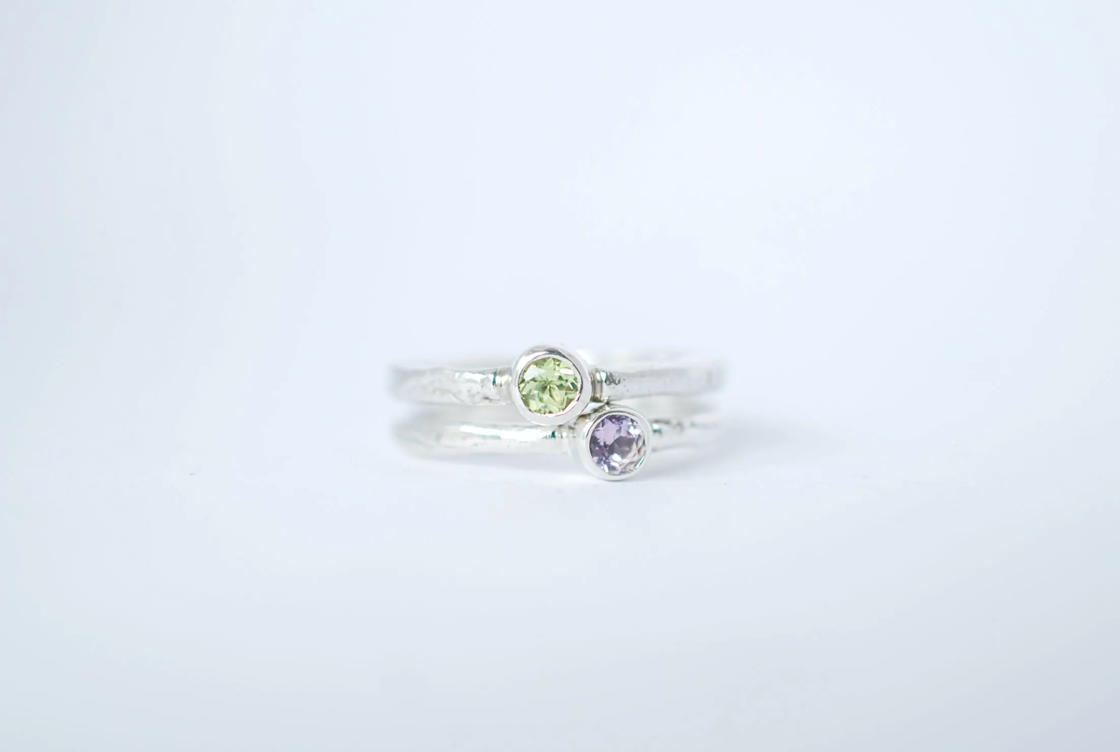 Silver ring Stacks "Cool Sis"