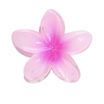 Tropical Hawaii flower hair clip