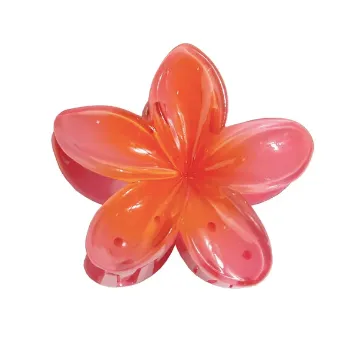 Tropical Hawaii flower hair clip